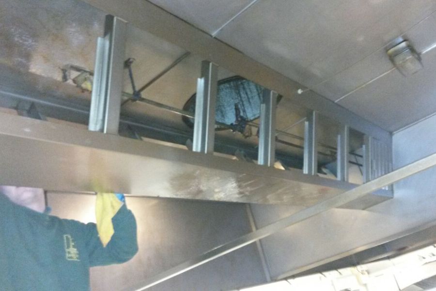 Commercial Kitchen Canopy Cleaning